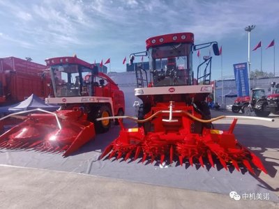 中機(jī)美諾攜9335、9360高效智能型青貯產(chǎn)品亮相2022新疆農(nóng)博會(huì)，引領(lǐng)畜牧飼料機(jī)械化新篇章